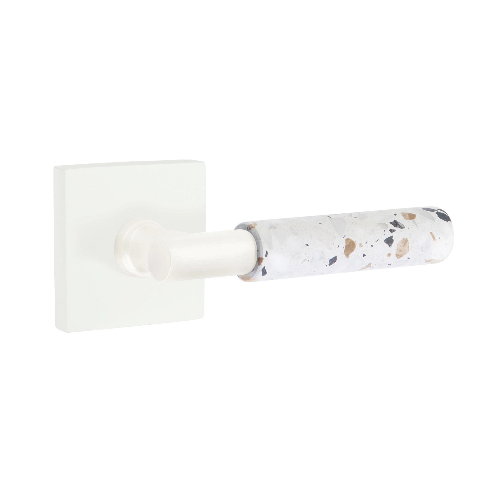Blanco Mate · Square Rosette