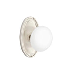 Níquel Satinado · Oval Rosette