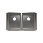 Julien Classic · Tarja de Cocina de Dos Tazones (Bajo Cubierta) — Izq. 15″ × 18″ × 10″ · Der. 15″ × 18″ × 10″