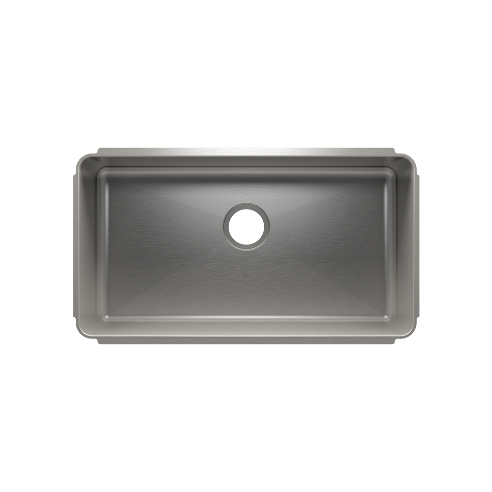 Julien Classic · Tarja de Cocina de Un Tazón (Bajo Cubierta) — 30″ × 16″ × 8″