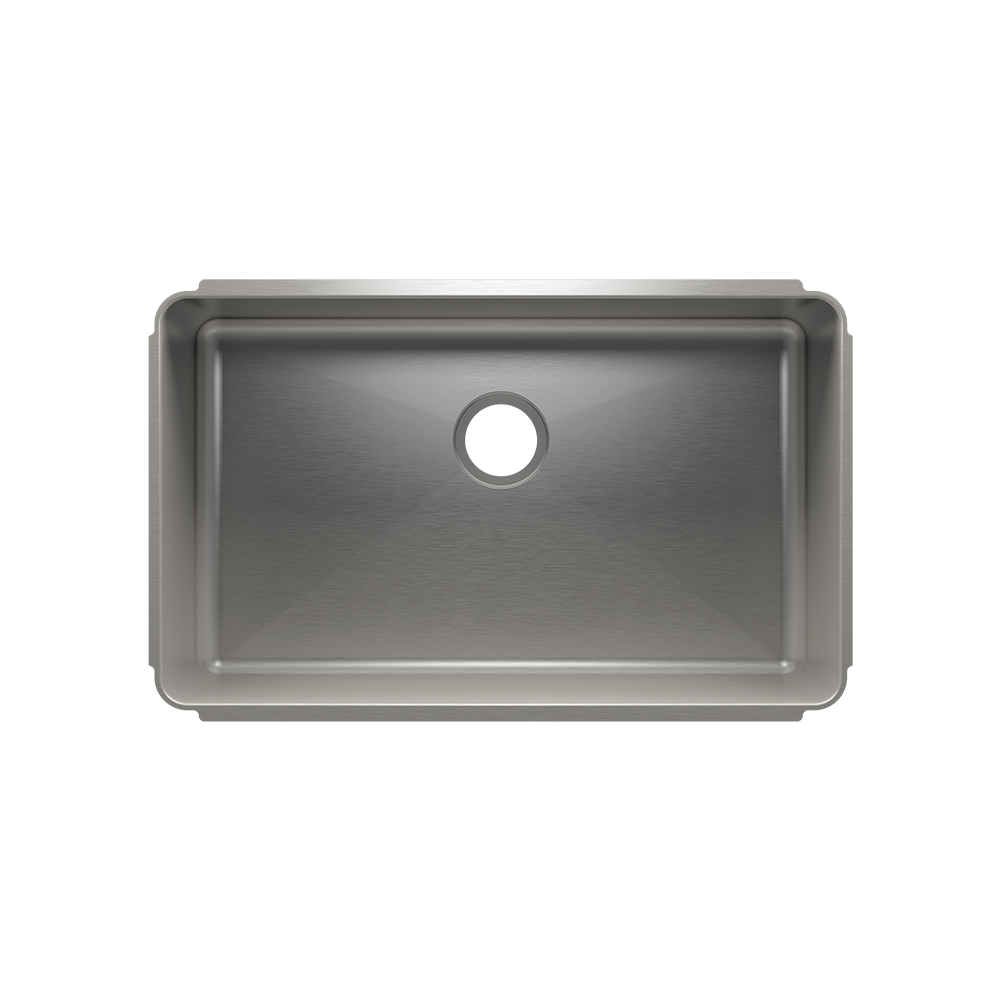 Julien Classic · Tarja de Cocina de Un Tazón (Bajo Cubierta) — 30″ × 18″ × 10″
