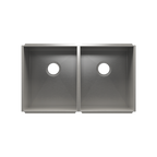 Julien UrbanEdge · Tarja de Cocina de Dos Tazones (Bajo Cubierta) — Izq. 15″ × 18″ × 10″ · Der. 15″ × 18″ × 10″