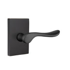 Negro Mate · Modern Rectangular Rosette
