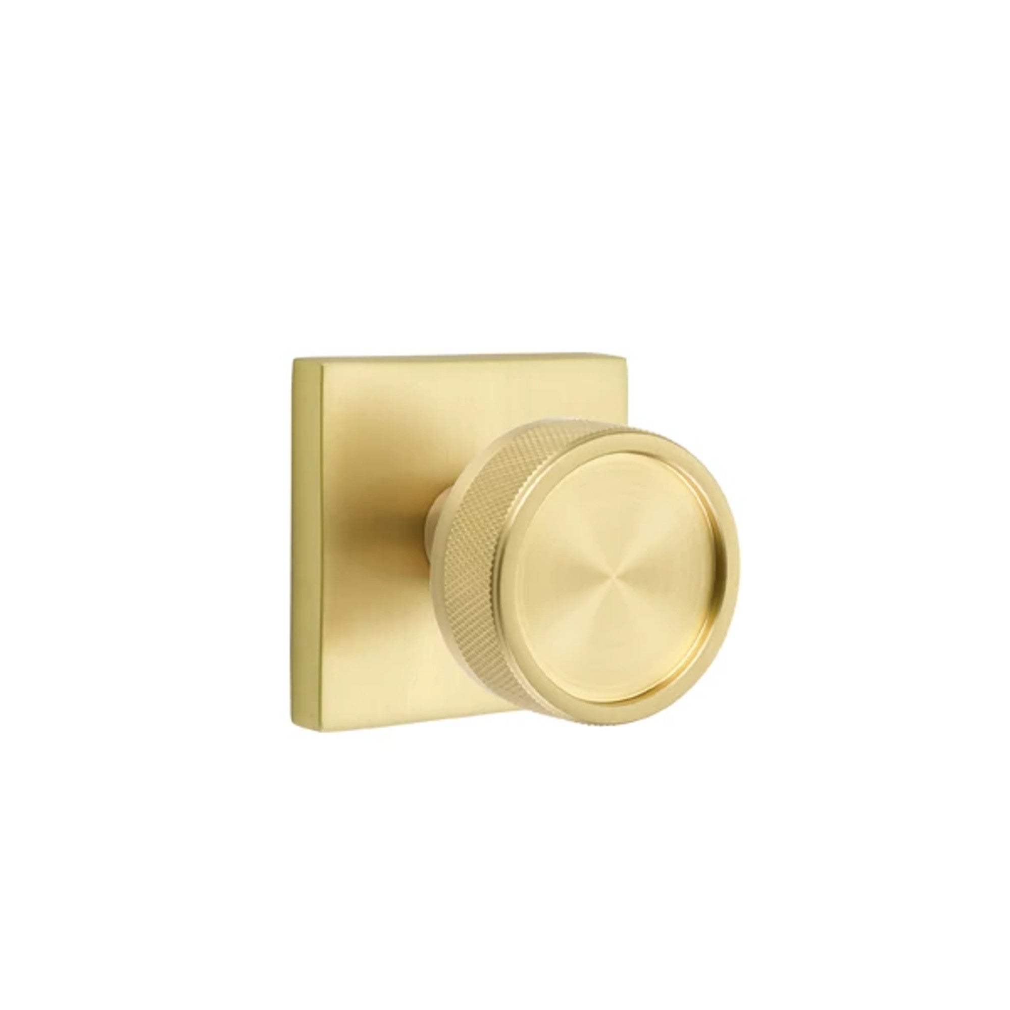Latón Satinado · Square Rosette