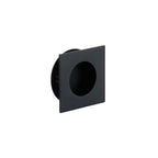 Schaub Jaladera Urbano Cuadrada Empotrada, 3" — Negro Mate