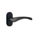 Negro Mate · 1-1/2" x3" Oval Rosette