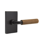 Negro Mate · Modern Rectangular Rosette