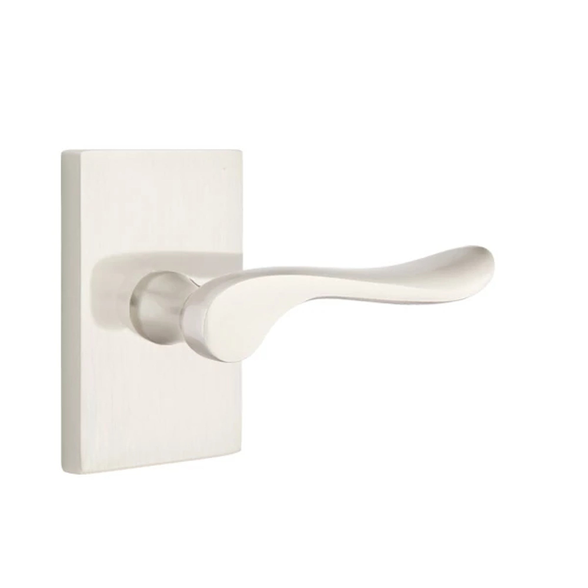 Níquel Satinado · Modern Rectangular Rosette