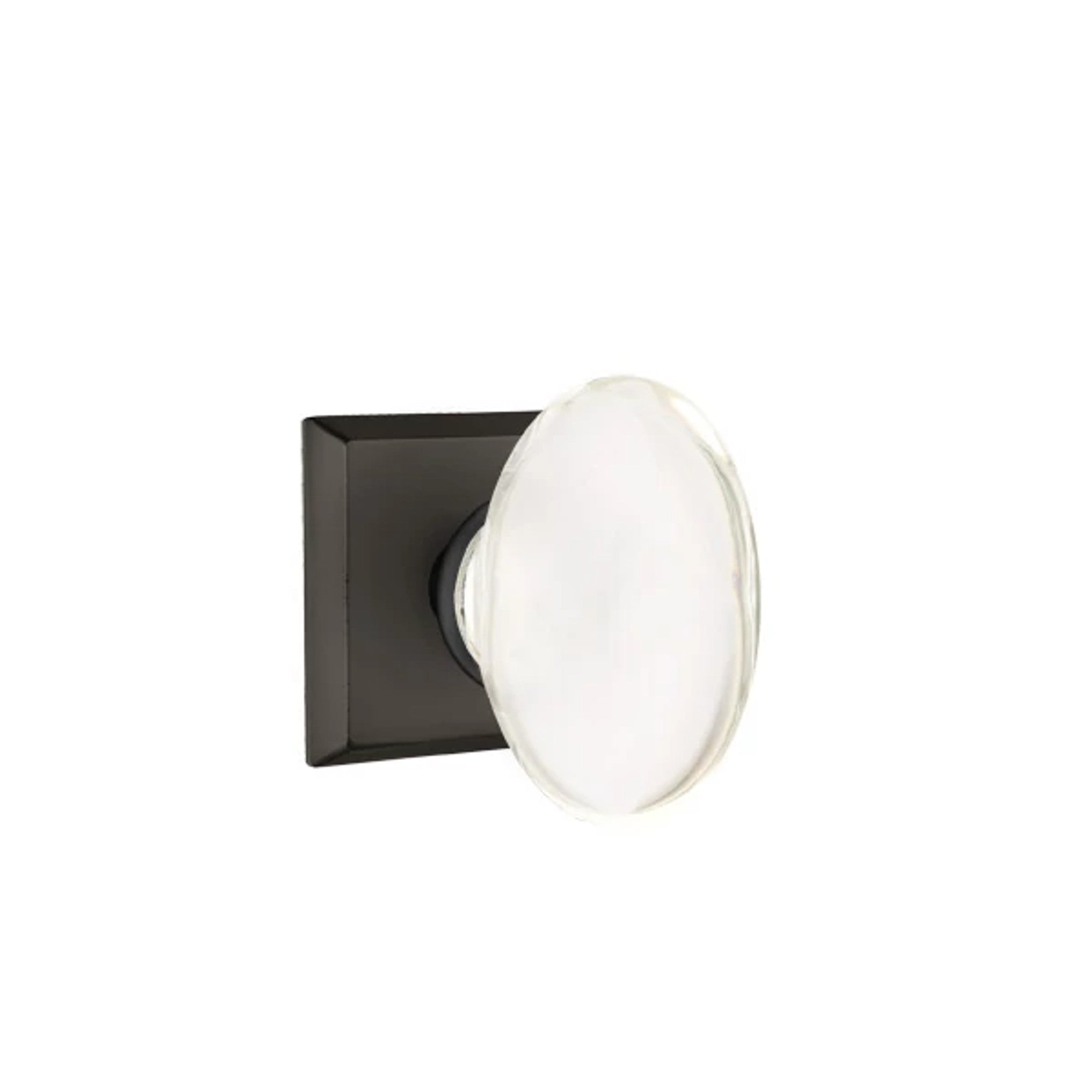 Bronce Negro Mate · 1-1/2" x3" Oval Rosette