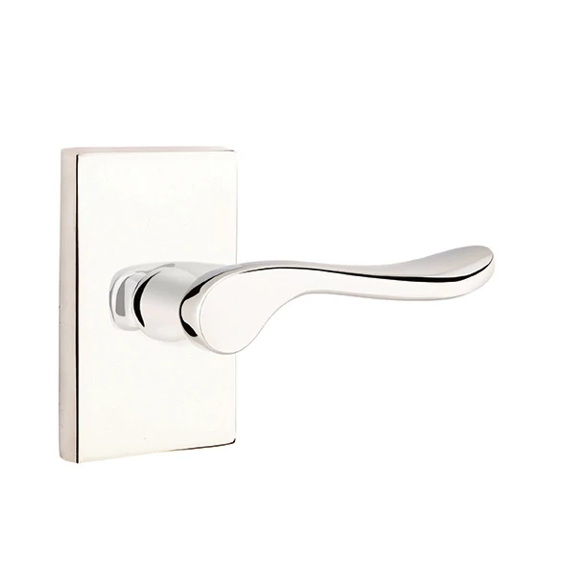 Níquel Pulido · Modern Rectangular Rosette