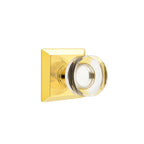 Latón Pulido · 1-1/2" x3" Oval Rosette