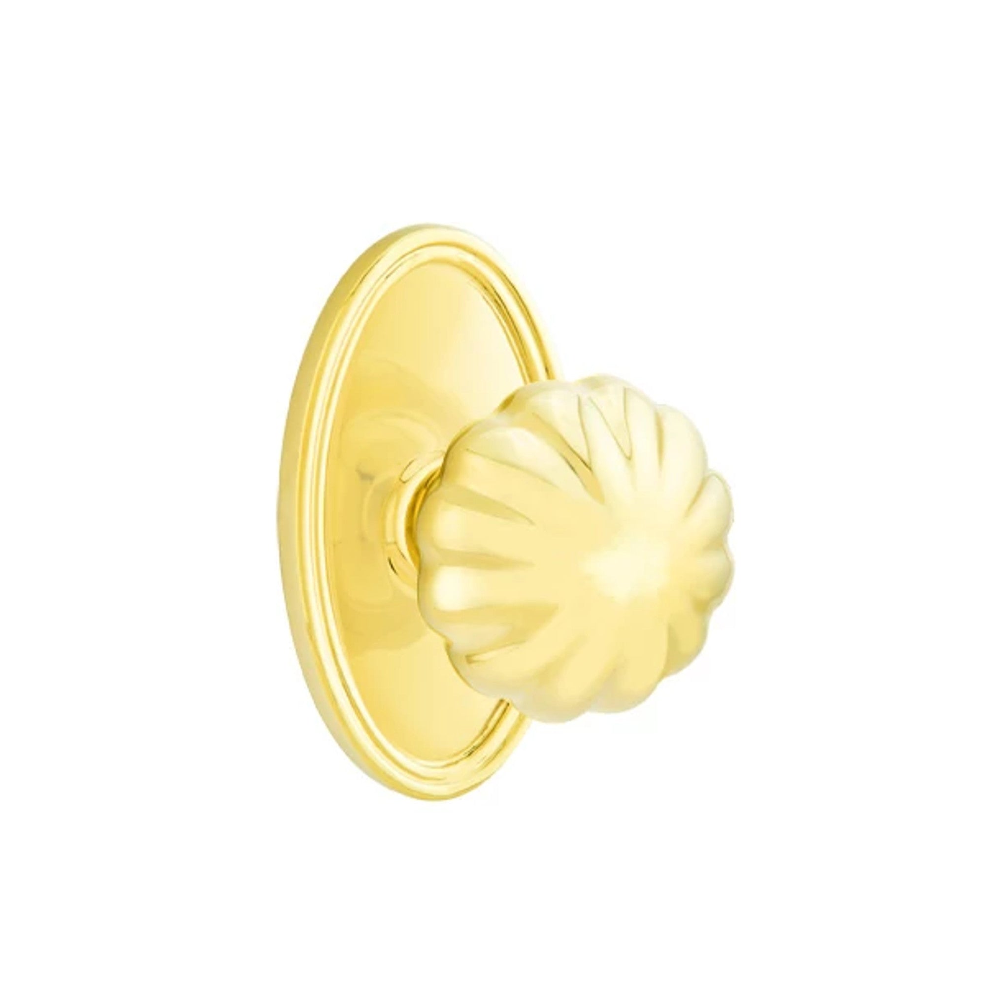 Latón Pulido · Oval Rosette