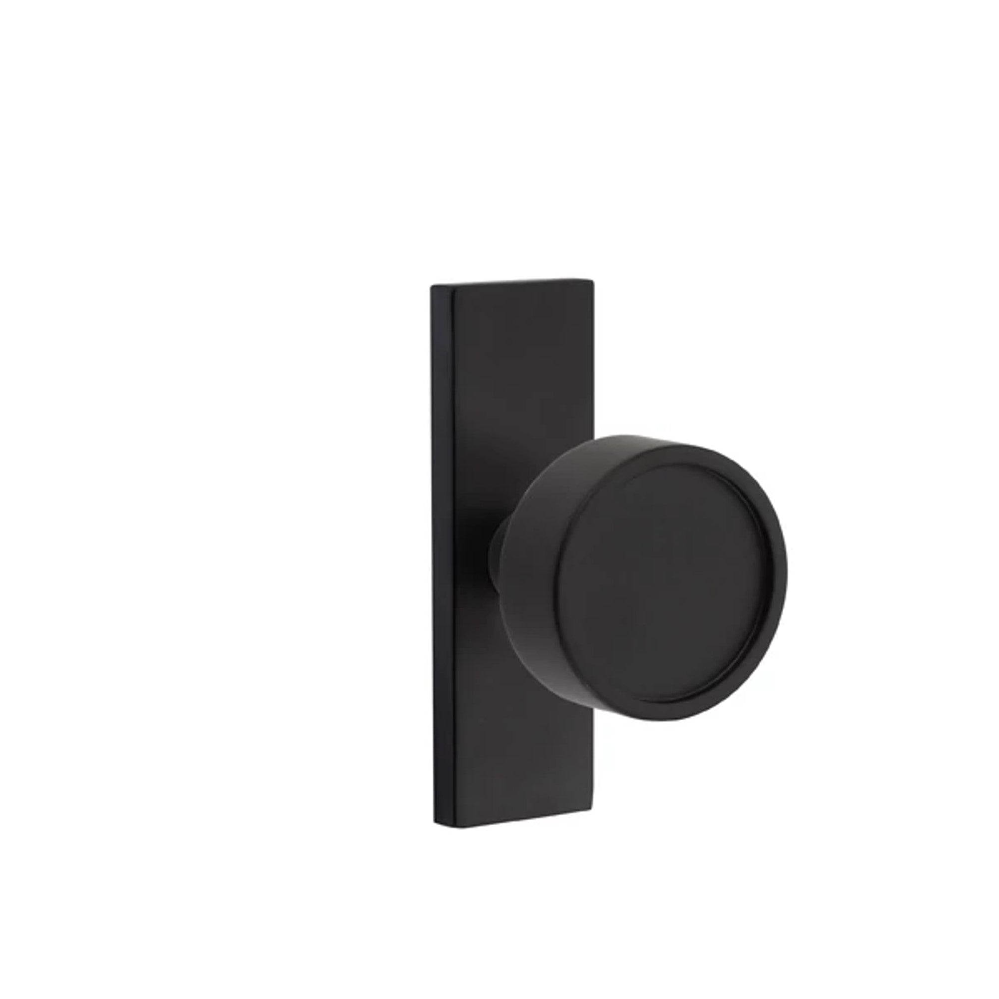 Negro Mate · 1-1/2"x5" Rosette