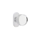 Cromo Pulido · 1-1/2" x3" Oval Rosette