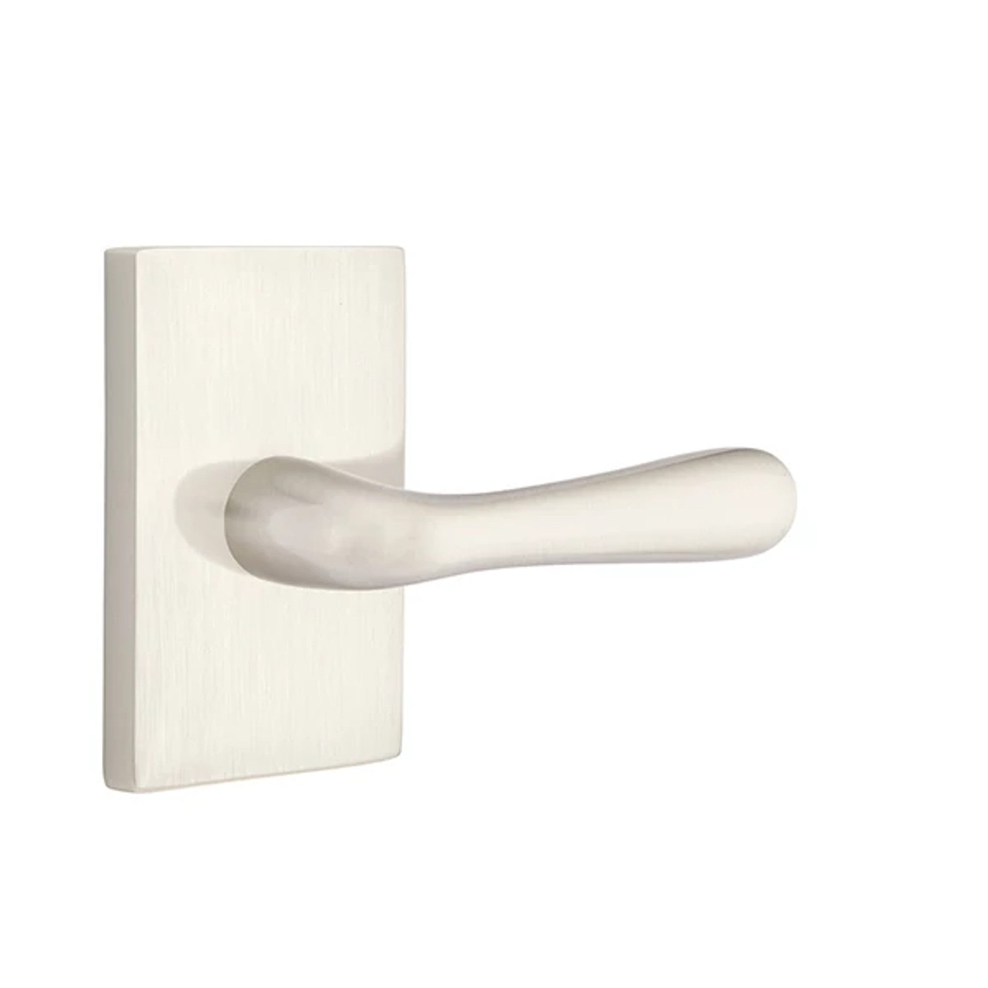 Níquel Satinado · Modern Rectangular Rosette