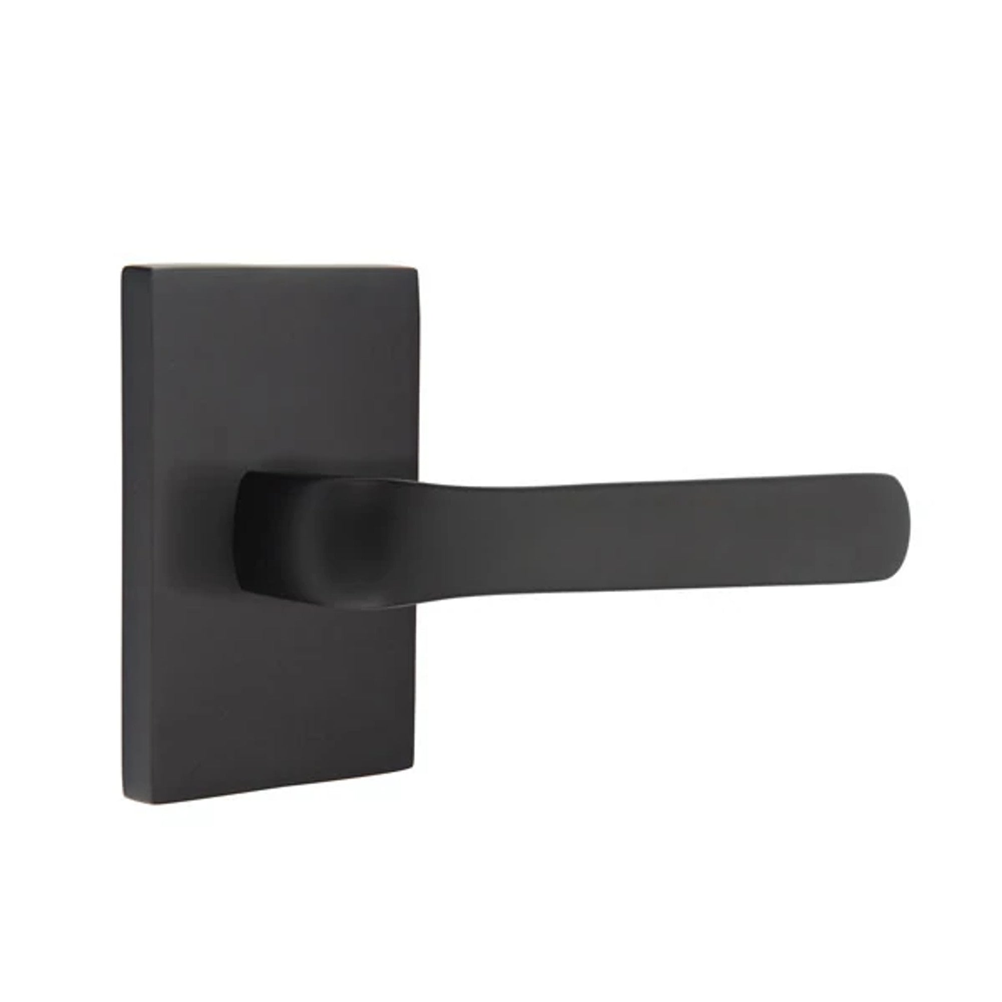 Negro Mate · Modern Rectangular Rosette