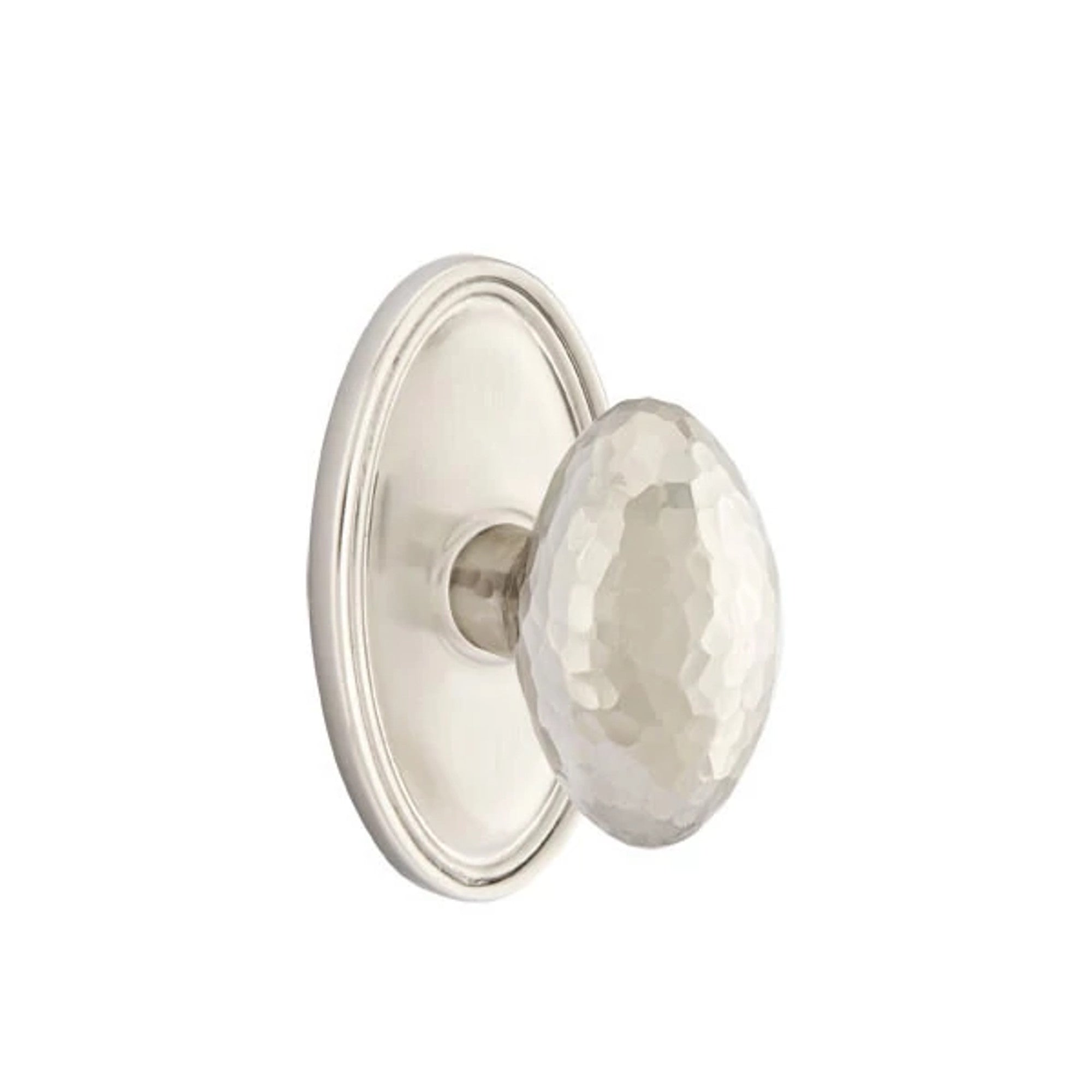 Níquel Satinado · Oval Rosette