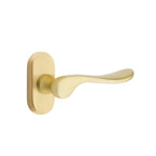 Latón Satinado · 1-1/2" x3" Oval Rosette