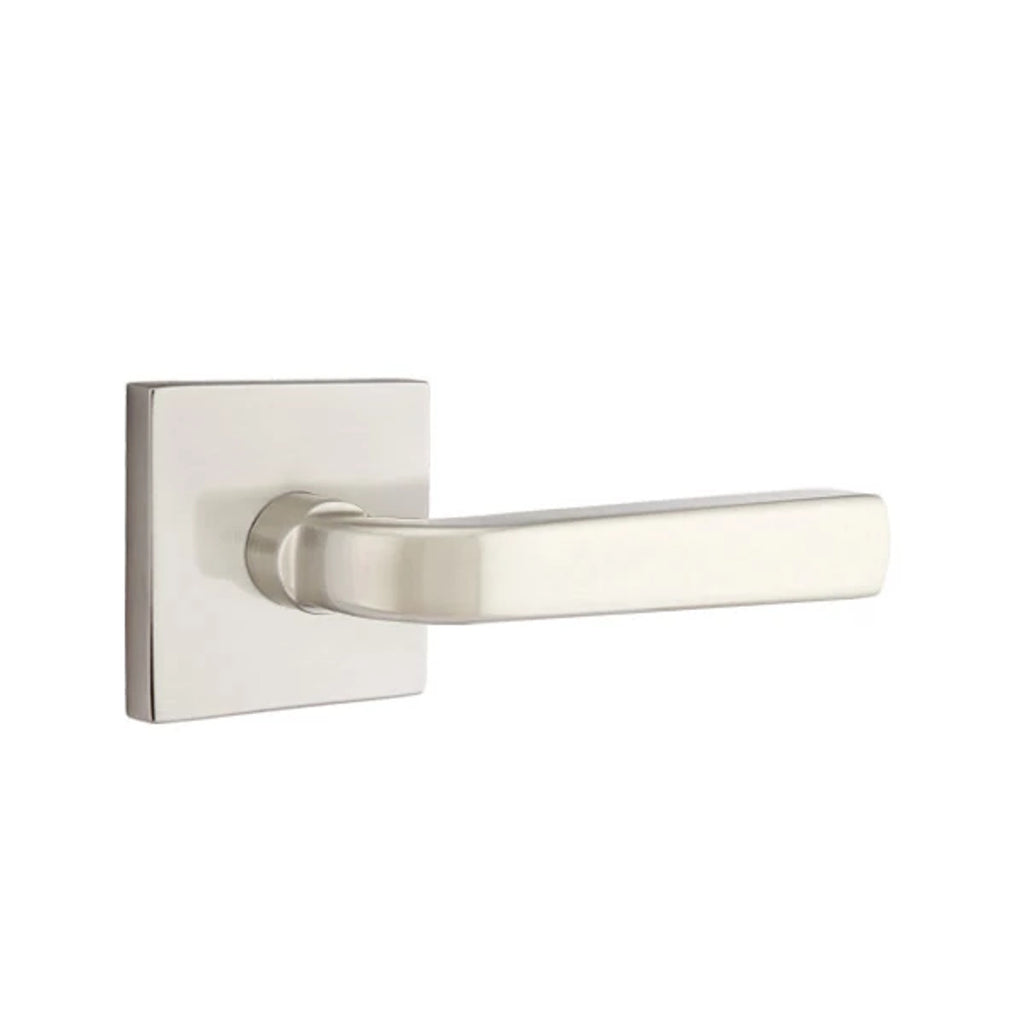 Níquel Satinado · Square Rosette