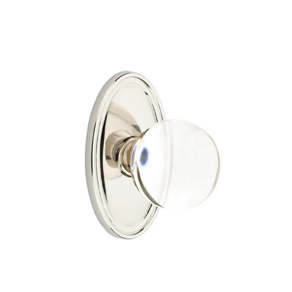 Níquel Pulido · Oval Rosette