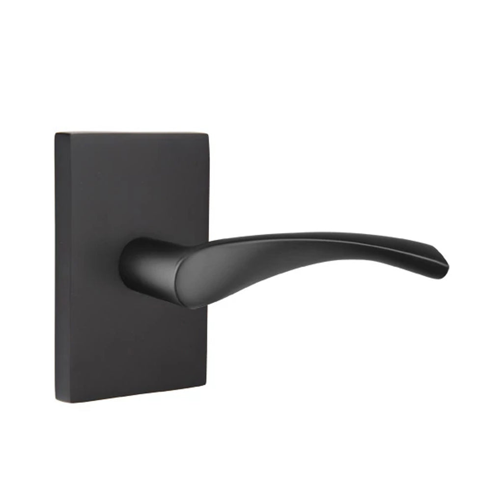 Negro Mate · Modern Rectangular Rosette