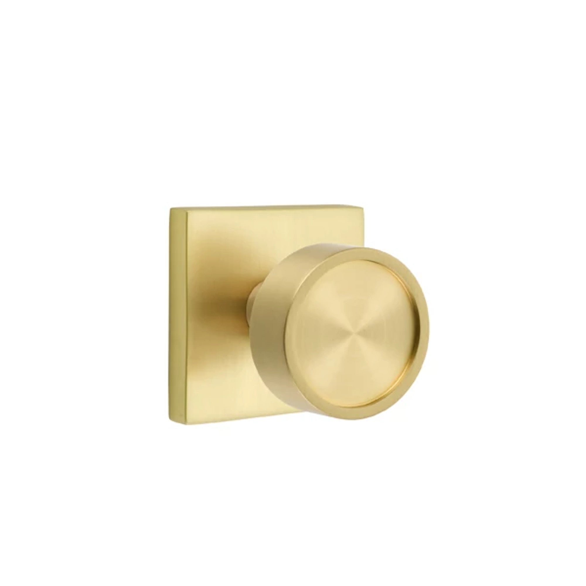Latón Satinado · Square Rosette
