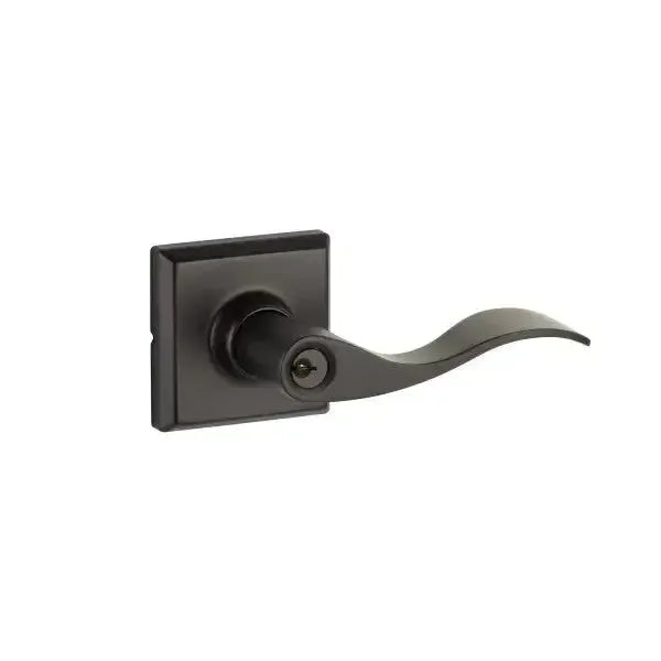 Yale Expressions Ellington rosette with Keyed Brunswick lever — Negro Mate