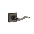 Yale Expressions Ellington rosette with Keyed Brunswick lever, Weiser keyway — Bronce Aceitado