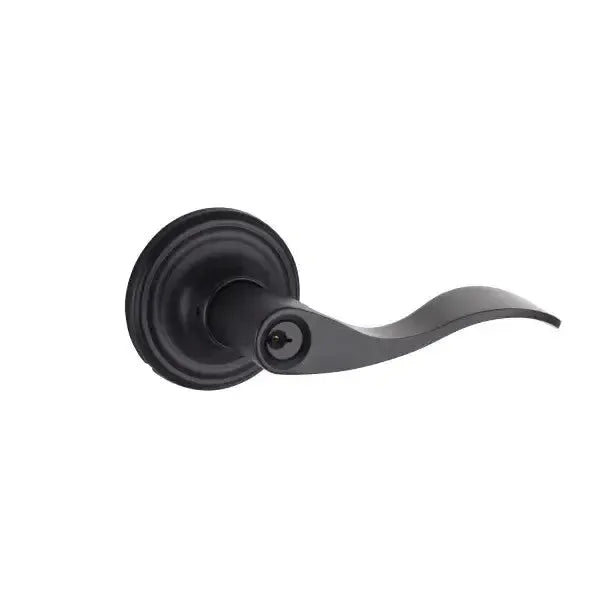 Yale Expressions Maguire rosette with Keyed Brunswick lever — Negro Mate