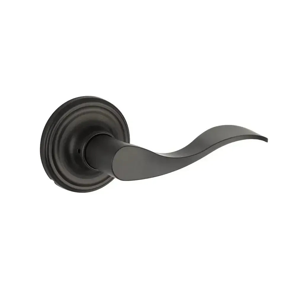 Yale Expressions Maguire rosette with Keyed Brunswick lever — Negro Mate