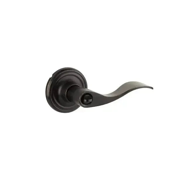 Yale Expressions Maguire rosette with Dummy Brunswick lever — Bronce Aceitado