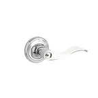 Yale Expressions Maguire rosette with Privacy Brunswick lever — Cromo Pulido