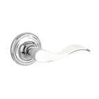Yale Expressions Maguire rosette with Keyed Brunswick lever, Kwikset keyway — Cromo Pulido