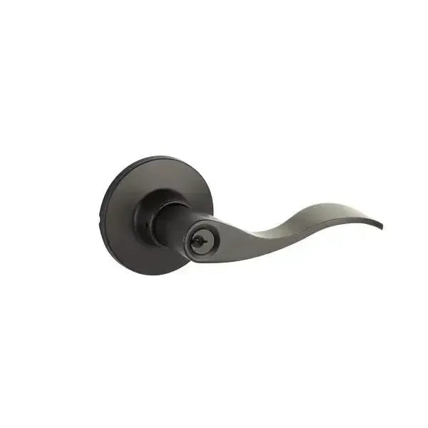 Yale Expressions Owen rosette with Keyed Brunswick lever — Negro Mate