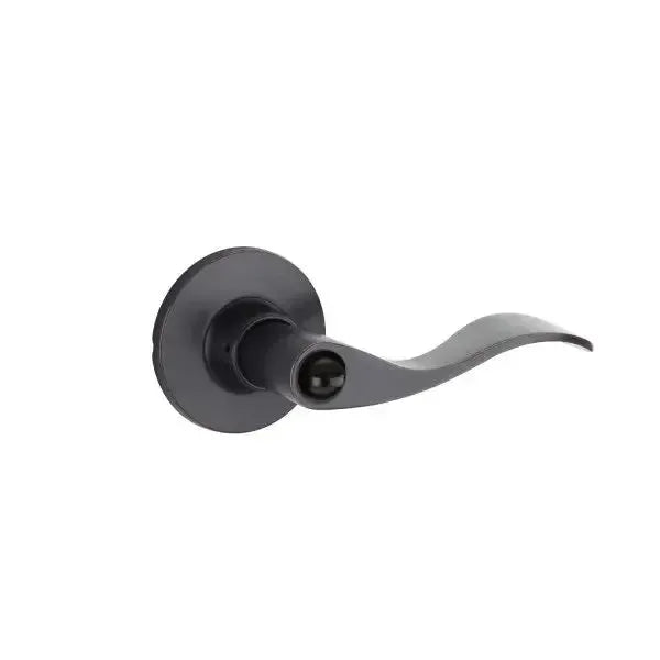 Yale Expressions Owen rosette with Keyed Brunswick lever — Bronce Aceitado