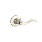 Yale Expressions Owen rosette with Keyed Brunswick lever — Níquel Satinado
