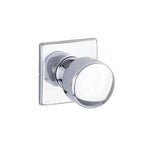 Yale Expressions Marcel rosette with Keyed Dylan knob, Kwikset keyway — Cromo Pulido