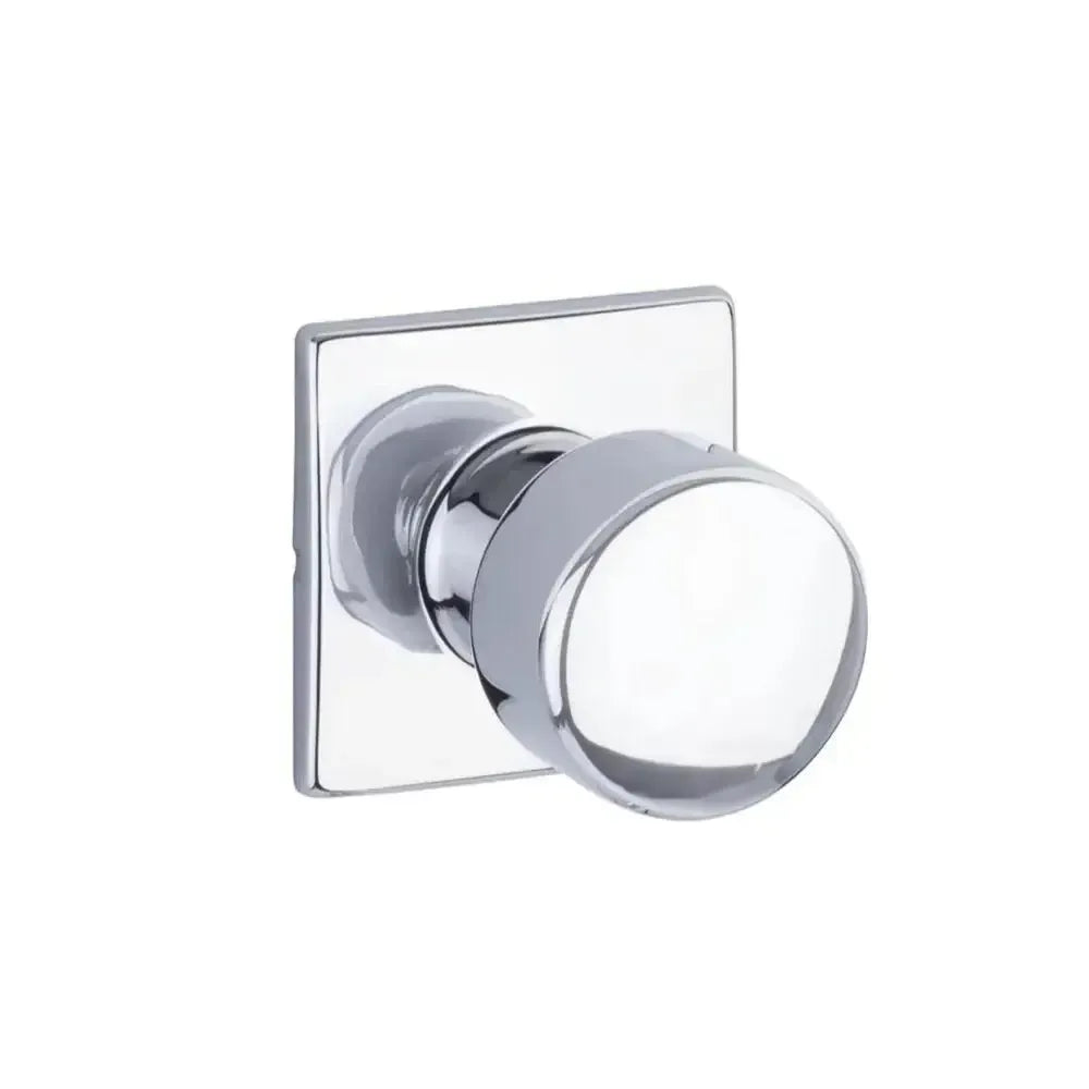 Yale Expressions Marcel rosette with Keyed Dylan knob, Weiser keyway — Cromo Pulido