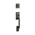 Yale Expressions Ellington Single Cylinder Exterior Trim — Bronce Aceitado