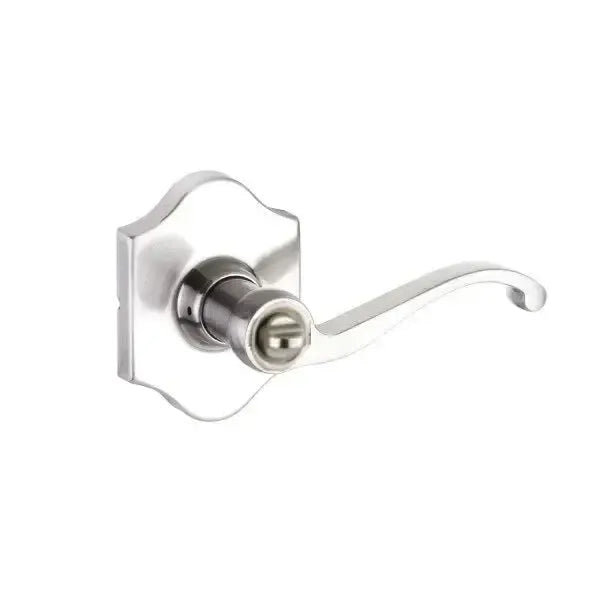 Yale Expressions Everly rosette with Keyed Farmington lever — Níquel Satinado