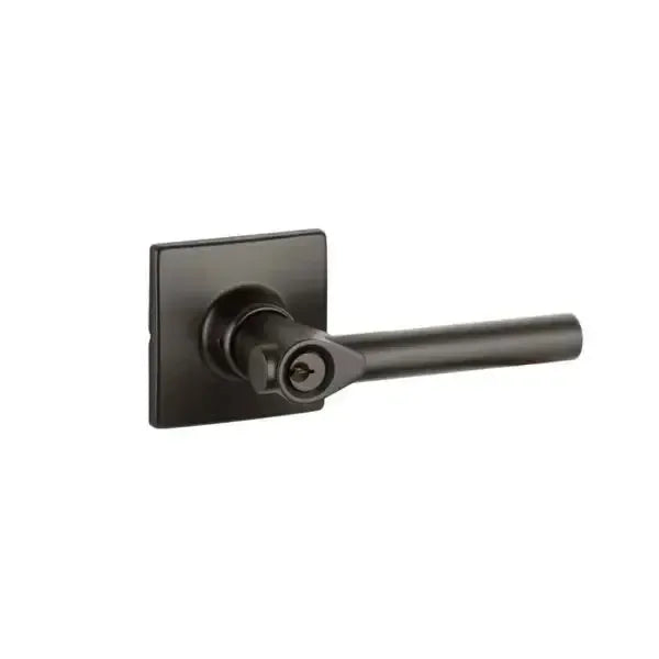 Yale Expressions Marcel rosette with Keyed Holden lever, Kwikset keyway — Negro Mate
