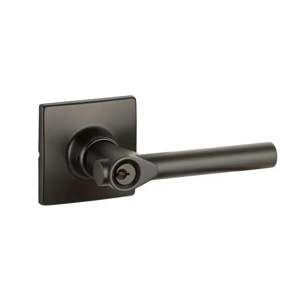 Yale Expressions Marcel rosette with Keyed Holden lever, Kwikset keyway — Negro Mate