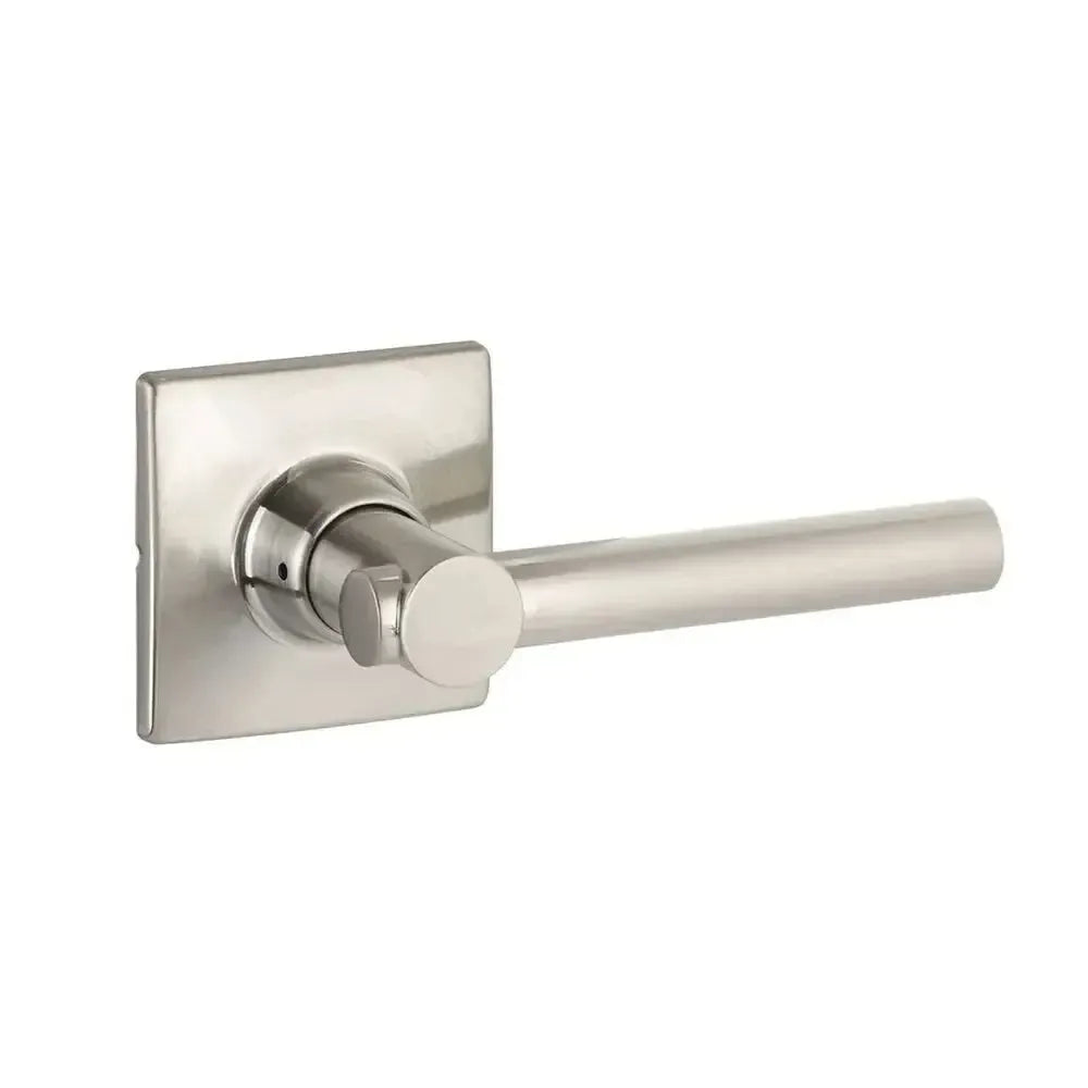 Yale Expressions Marcel rosette with Keyed Holden lever, Kwikset keyway — Níquel Satinado