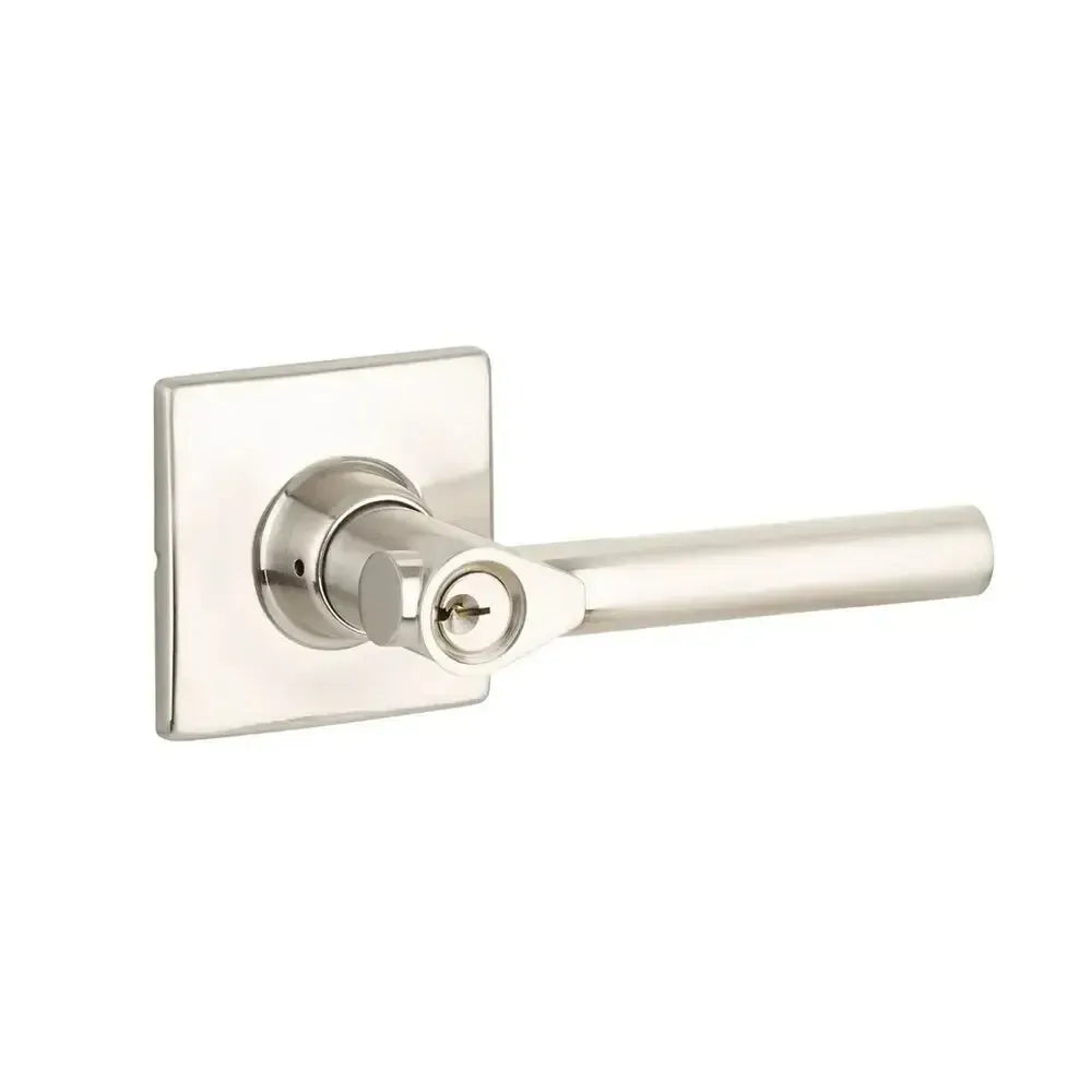 Yale Expressions Marcel rosette with Keyed Holden lever — Níquel Satinado