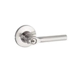Yale Expressions Owen rosette with Keyed Holden lever — Níquel Satinado