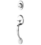 Yale Expressions Maguire Single Cylinder Exterior Trim — Cromo Pulido