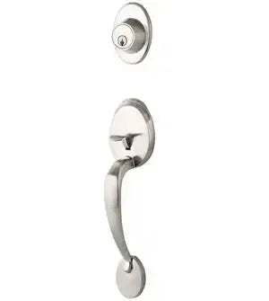 Yale Expressions Maguire Single Cylinder Exterior Trim — Níquel Satinado