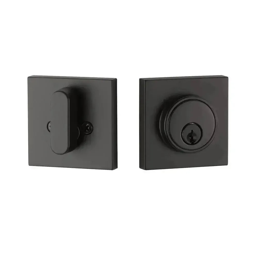 Yale Expressions Marcel Single Cylinder Deadbolt — Negro Mate