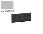 Yale Expressions Barn Door Flat Track Multiple Track Connecting Adaptor — Plata