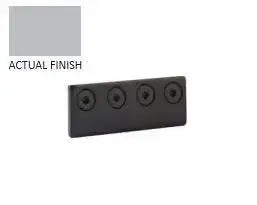Yale Expressions Barn Door Flat Track Multiple Track Connecting Adaptor — Plata
